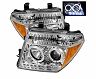 Spyder Nissan Frontier 05-08 Projector Headlights LED Halo LED Chrm PRO-YD-NF05-HL-C for Nissan Frontier