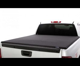 Lund 05-17 Nissan Frontier (5ft. Bed w/o Utility TRack) Genesis Elite Tri-Fold Tonneau Cover - Black for Nissan Frontier D40