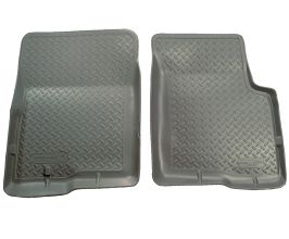 Husky Liners 05-12 Nissan Frontier/11-12 Suzuki Equator Ext Crew Cab Classic Style Gray Floor Liners for Nissan Frontier D40