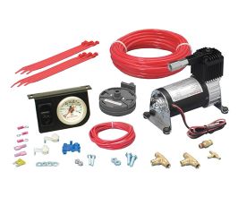 Firestone Level Command II Standard Duty Single Analog Air Compressor System Kit (WR17602158) for Nissan Frontier D40