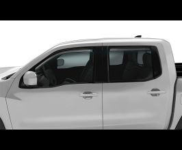 AVS 2022 Nissan Frontier Crew Cab Ventvisor In-Channel Window Deflectors - 4pc - Smoke for Nissan Frontier D41