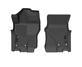 Husky Liners 2022 Nissan Frontier King Cab Ext. Cab/CC  WeatherBeater Black Front Floor Liners for Nissan Frontier D41