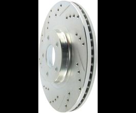 StopTech StopTech Select Sport Nissan Slotted and Drilled Right Front Rotor for Nissan Maxima A35
