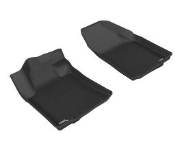 3D Mats 2016-2019 Nissan Maxima Kagu 1st Row Floormat - Black for Nissan Maxima A36