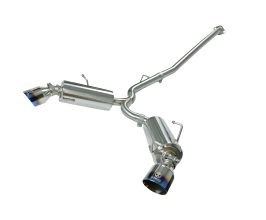 aFe Power Takeda Exhaust Axle-Back 13-15 Scion FRS / Subaru BRZ 304SS Blue Flame Dual Tips Exhaust for Nissan Pathfinder R51