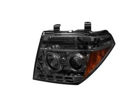 Spyder Nissan Frontier 05-08 Projector Headlights LED Halo LED Smke PRO-YD-NF05-HL-SM for Nissan Pathfinder R51