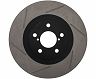 StopTech StopTech Power Slot 06-08 Subaru Legacy / 13 Scion FR-S / 13 Subaru BRZ Front Left Slotted Rotor for Toyota GR86