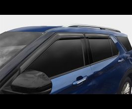 AVS 2022 Nissan Pathfinder Ventvisor Outside Mount Window Deflectors 4pc - Smoke for Nissan Pathfinder R53