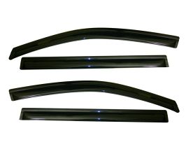 AVS 11-18 Nissan Quest Ventvisor Outside Mount Window Deflectors 4pc - Smoke for Nissan Quest RE52