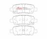 DBA 07-13 Nissan Sentra XP650 Rear Brake Pads