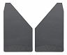 Husky Liners Universal 12in Wide Black Rubber Front Mud Flaps w/ Black Weight for Nissan Rogue