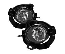 Spyder Nissan Rogue 2008-2013 OEM Fog Lights W/Cover and Switch Clear FL-NRO07-C for Nissan Rogue S35