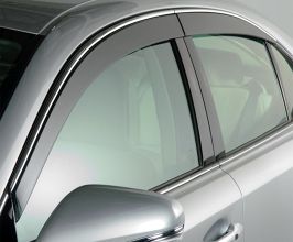 AVS 2018 Nissan Rogue Ventvisor Low Profile Window Deflectors 4pc - Chrome for Nissan Rogue T32