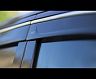AVS 14-20 Nissan Rogue Ventvisor Low Profile Window Deflectors 4pc - Smoke w/ Chrome Trim for Nissan Rogue