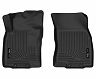 Husky Liners 14-18 Nissan Rogue / 14-15 Nissan X-Trail X-Act Contour Black Front Floor Liners for Nissan Rogue