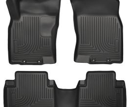 Husky Liners WeatherBeater 14 Nissan Rogue Front & Second Row Black Floor Liners for Nissan Rogue T32