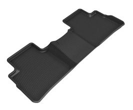 3D Mats 3D Maxpider 21-22 Nissan Rogue Kagu Second Row Floormat - Black for Nissan Rogue T33