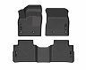Husky Liners 21-22 Nissan Rogue WeatherBeater Front & 2nd Seat Floor Liners - Black for Nissan Rogue