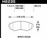 HAWK 91-96 Infiniti G20/ Nissan 240SX/ Sentra Performance Ceramic Street Front Brake Pads for Nissan Sentra S/Base/XE/GXE/CA