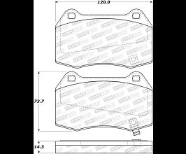 StopTech StopTech Street Brake Pads for Nissan Sentra B15