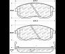 StopTech StopTech Street Touring 02-05 350z / 03-04 G35 / 03-05 G35X Front Brake Pads for Nissan Sentra S/SE/SE-R