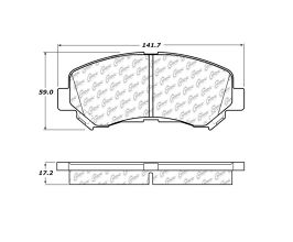 StopTech StopTech Street Touring Brake Pads for Nissan Sentra B16