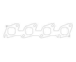 Cometic Nissan KA24DE 91-98 Exhaust .030 inch MLS Head Gasket 1.575 inch SQUARE Port for Nissan Silvia S13