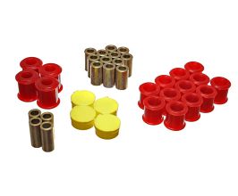 Energy Suspension 89-94 Nissan 240SX (S13) Red Rear Control Arm Bushing Set for Nissan Silvia S13