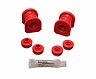 Energy Suspension 89-94 Nissan 240SX (S13) Red 24mm Front Sway Bar Bushing Set