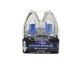 Hella Optilux 12V 60/55W H4/9003 P43t Extreme White XB Bulb (Pair) for Nissan Silvia S14