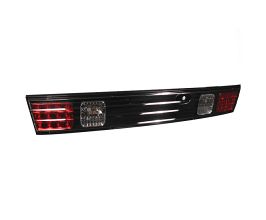 Spyder Nissan 240SX 95-96 LED Trunk Tail Lights Black ALT-YD-N240SX95-TR-LED-BK for Nissan Silvia S14