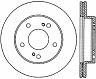 StopTech StopTech Drilled Sport Brake Rotor for Nissan 240SX