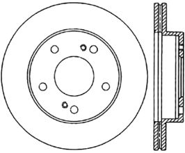 StopTech StopTech Drilled Sport Brake Rotor for Nissan Silvia S14