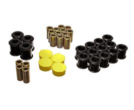 Energy Suspension 89-94 Nissan 240SX (S13) Black Rear Control Arm Bushing Set for Nissan Silvia S14