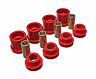 Energy Suspension 95-98 Nissan 240SX (S14) Red Rear Subframe Insert Set (Must reuse all metal parts) for Nissan 240SX