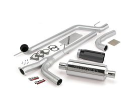 Banks 04-14 Nissan 5.6L Titan (All) Monster Exhaust System - SS Single Exhaust w/ Black Tip for Nissan Titan A60