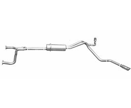 Gibson Exhaust 04-10 Nissan Titan LE 5.6L 2.5in Cat-Back Dual Extreme Exhaust - Stainless for Nissan Titan A60