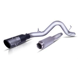 Gibson Exhaust 04-09 Nissan Titan LE 5.6L 4in Patriot Series Cat-Back Single Exhaust - Stainless for Nissan Titan A60