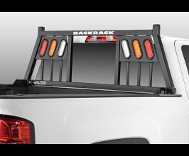 BackRack 20-21 Silverado/Sierra 2500HD/3500HD Three Light Rack Frame Only Requires Hardware for Nissan Titan A60