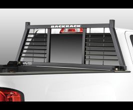 BackRack 20-21 Silverado/Sierra 2500HD/3500HD Half Louvered Rack Frame Only Requires Hardware for Nissan Titan A60