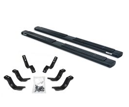 Go Rhino 6in OE Xtreme SideSteps - Tex Blk - 80in for Nissan Titan A60