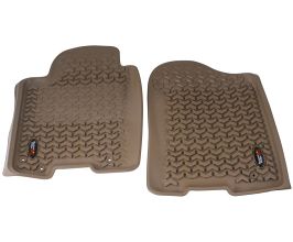 Rugged Ridge Floor Liner Front Tan 2012-2015 Nissan Armada / Titan King / Crew Cab for Nissan Titan A60