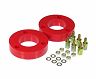 Prothane 04-08 Nissan Titan Front Coil Spring 2in Lift Spacer - Red for Nissan Titan
