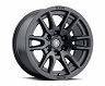 ICON Vector 6 17x8.5 6x5.5 0mm Offset 4.75in BS 106.1mm Bore Satin Black Wheel for Nissan Titan