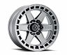 ICON Raider 17x8.5 6x5.5 0mm Offset 4.75in BS Titanium Wheel for Nissan Titan