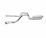 Gibson Exhaust 04-10 Nissan Titan LE 5.6L 2.5in Cat-Back Dual Split Exhaust - Stainless for Nissan Titan