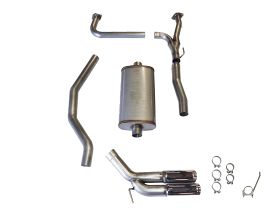 JBA Performance 04-20 Nissan Titan 5.6L 304SS Pass Side Dual Exit Cat-Back Exhaust for Nissan Titan A61