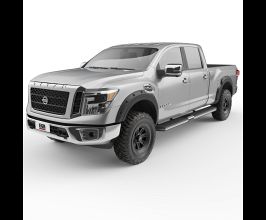 EGR 2017 Nissan Titan Bolt-On Look Fender Flares - Set - Black Matte (796005) for Nissan Titan A61