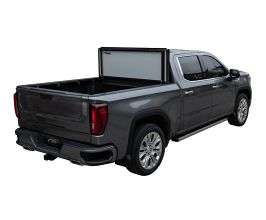 Access LOMAX Stance Hard Cover 17+ Nissan Titan 5ft 6in Box (w/ or w/o utili-track) Black Urethane for Nissan Titan A61