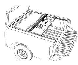 BAK Latch Bar Assembly for Nissan Titan A61